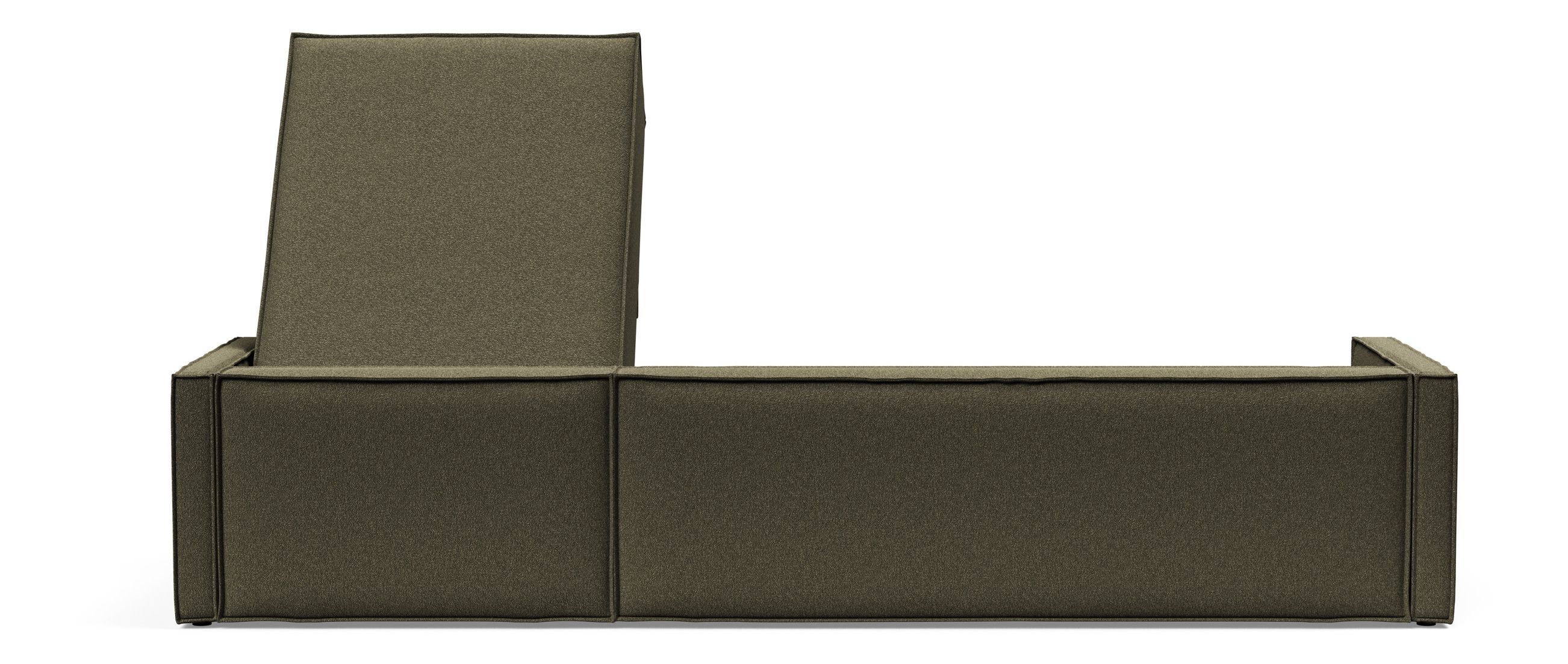 Newilla Reversible Storage Sleeper Sectional w/ Slim Arm Rests