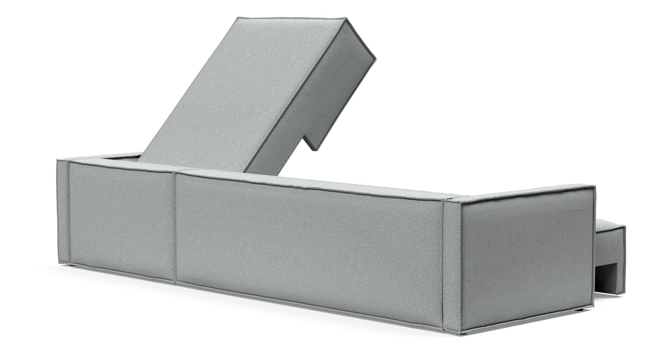 Newilla Reversible Storage Sleeper Sectional w/ Slim Arm Rests