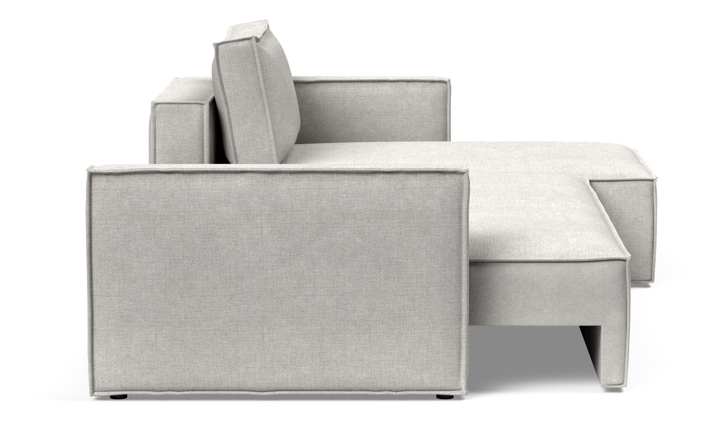 Newilla Reversible Storage Sleeper Sectional w/ Slim Arm Rests