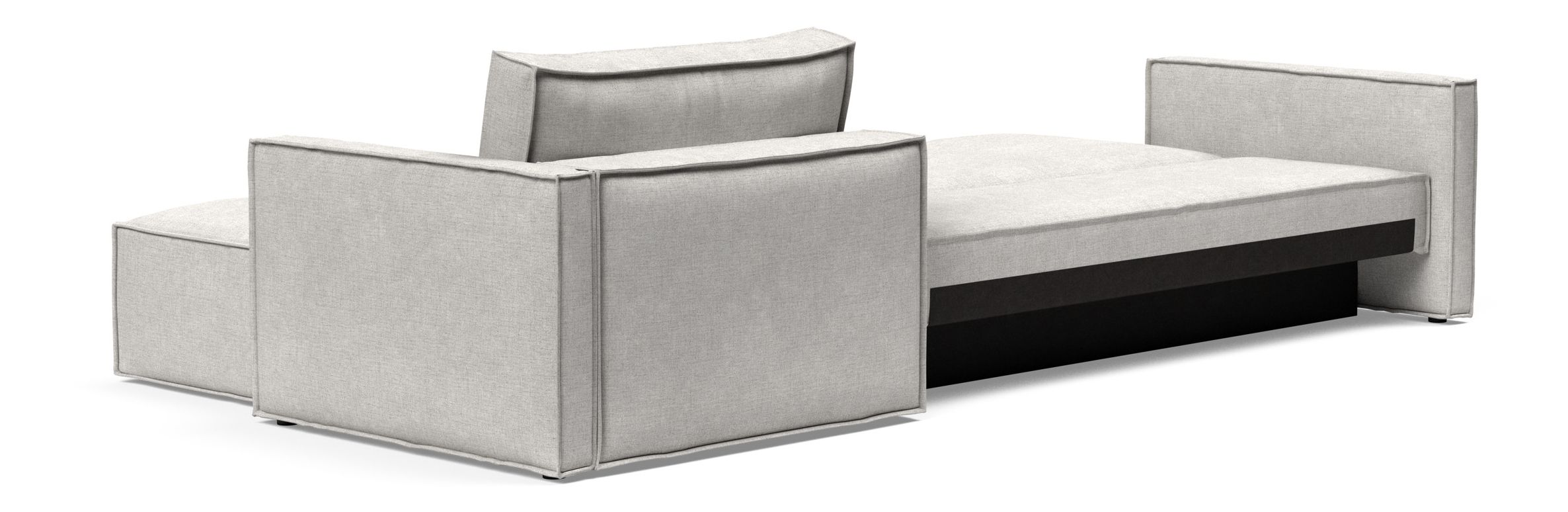 Newilla Reversible Storage Sleeper Sectional w/ Slim Arm Rests