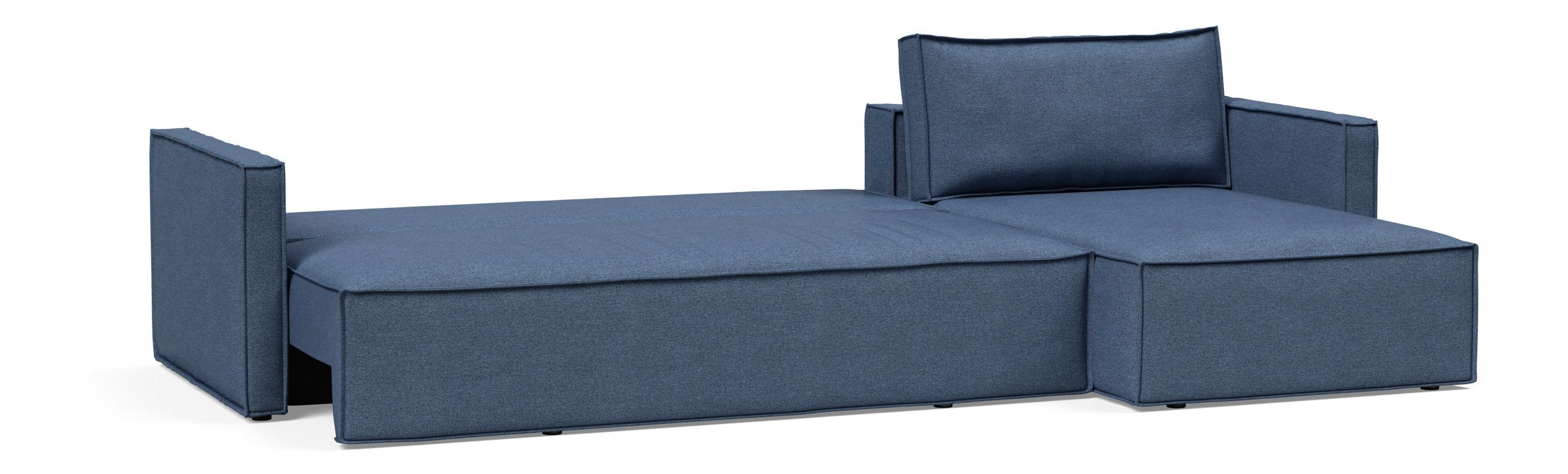 Newilla Reversible Storage Sleeper Sectional w/ Slim Arm Rests