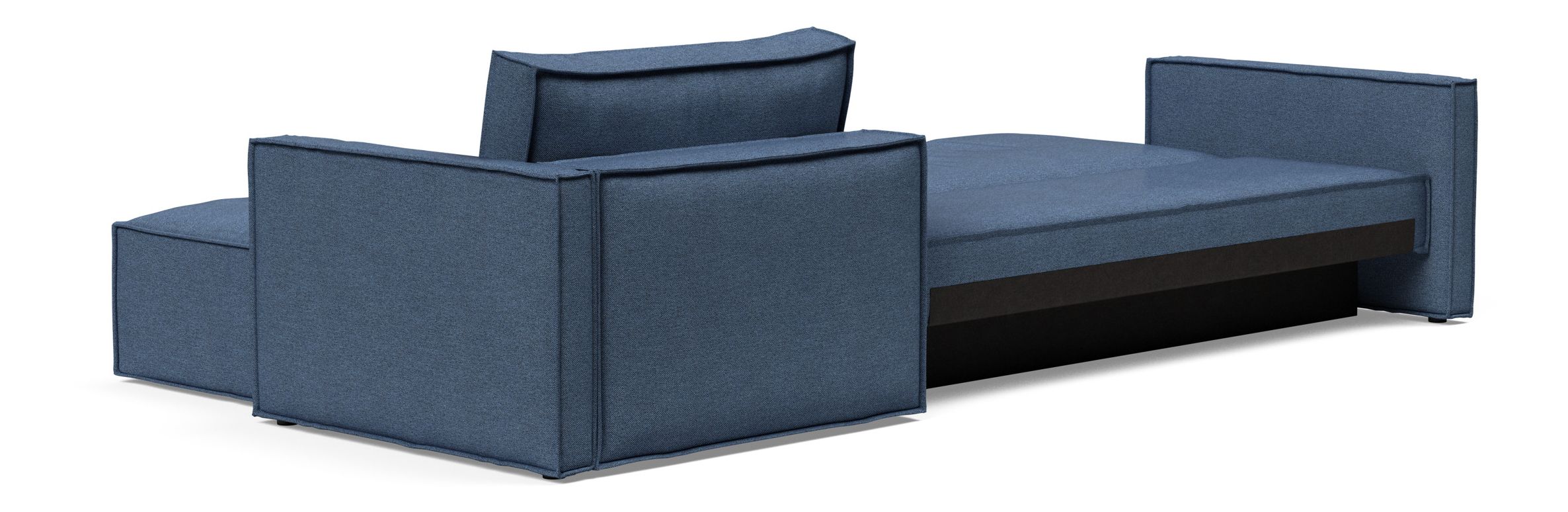 Newilla Reversible Storage Sleeper Sectional w/ Slim Arm Rests