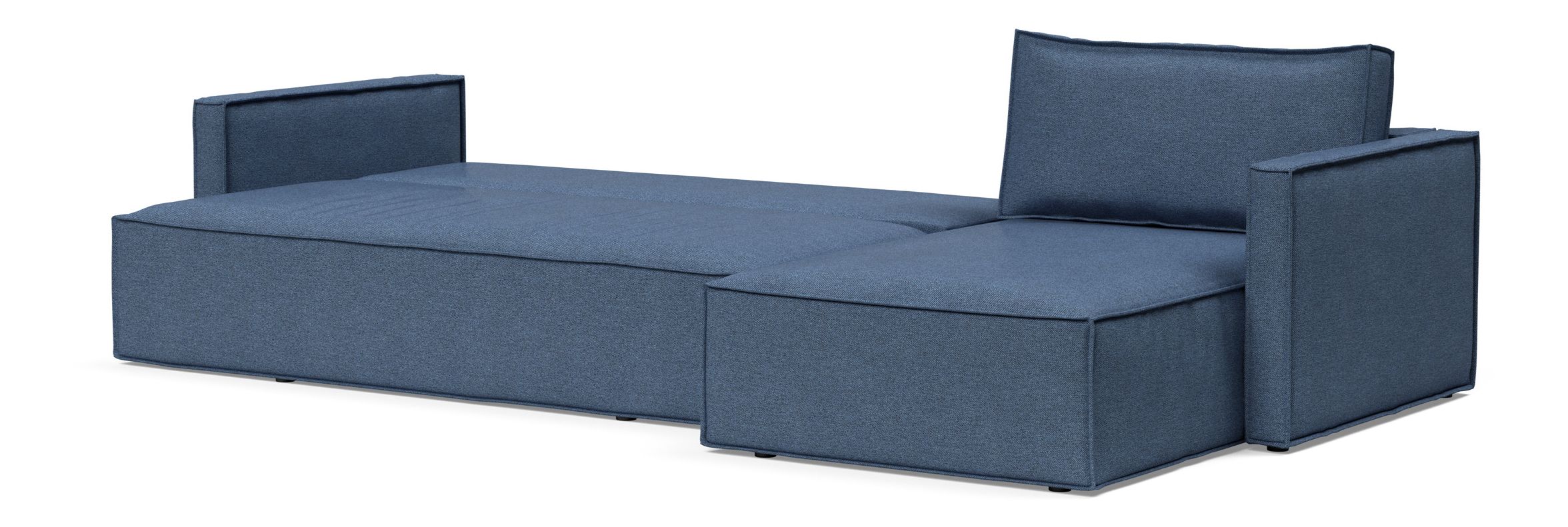 Newilla Reversible Storage Sleeper Sectional w/ Slim Arm Rests