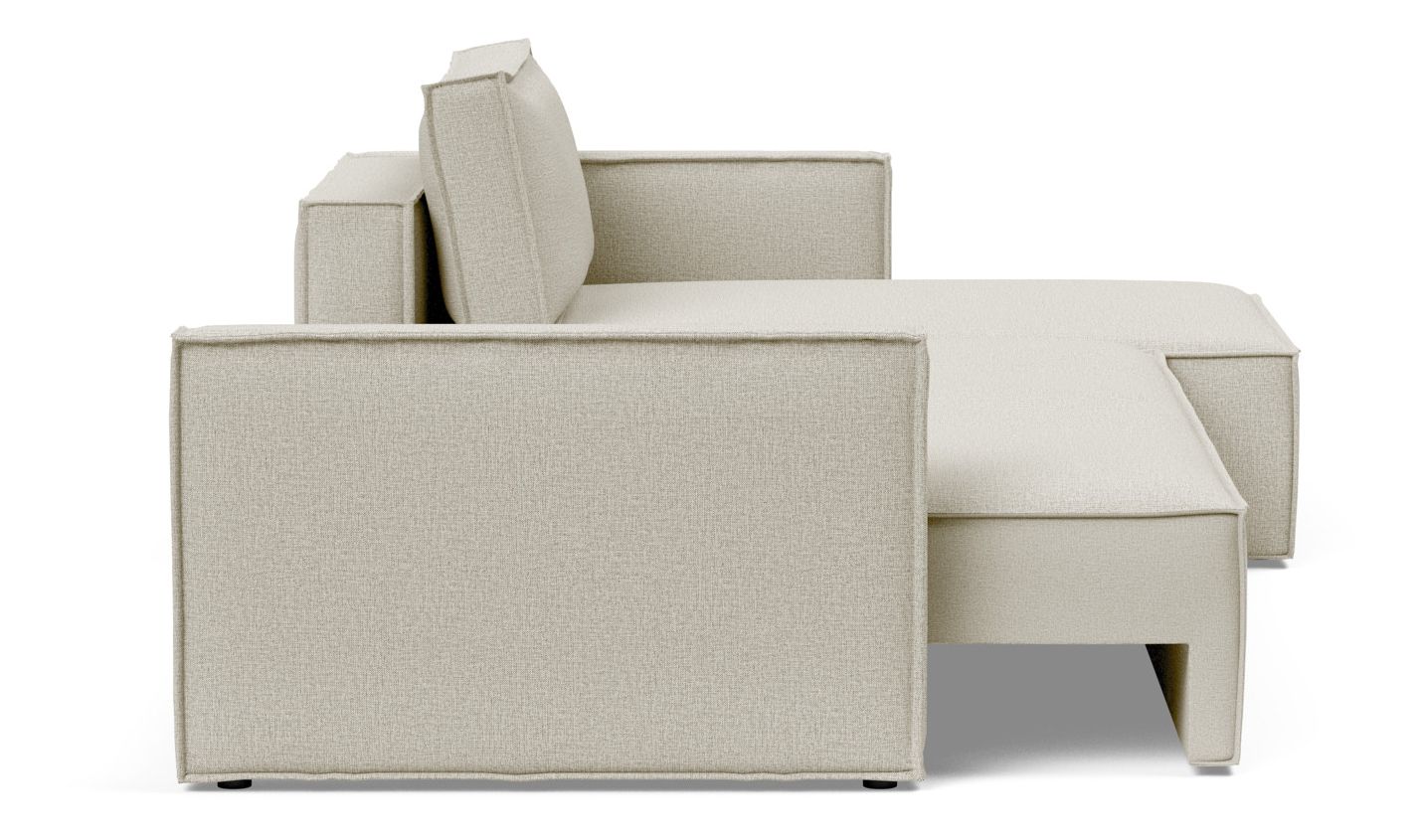 Newilla Reversible Storage Sleeper Sectional w/ Slim Arm Rests