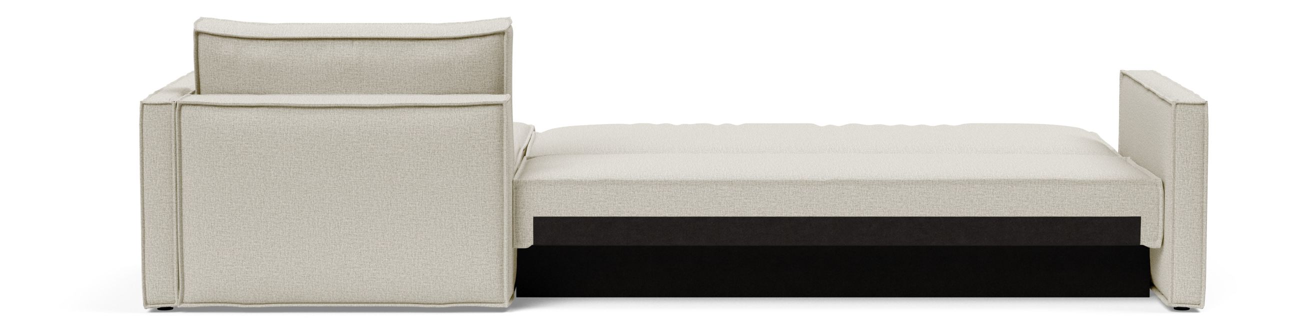 Newilla Reversible Storage Sleeper Sectional w/ Slim Arm Rests