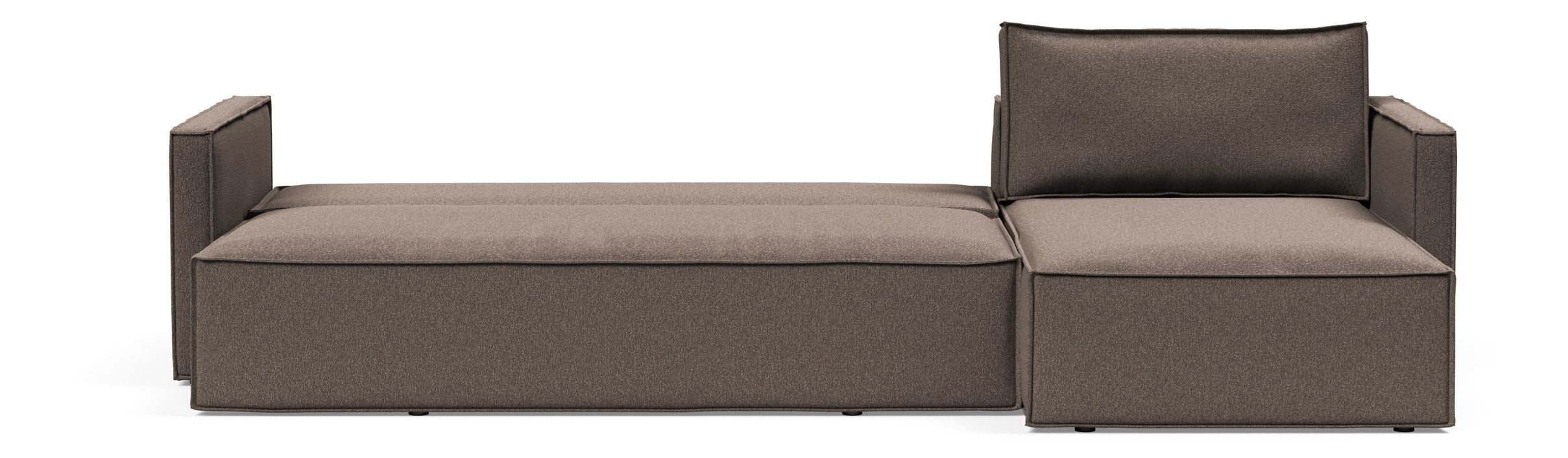 Newilla Reversible Storage Sleeper Sectional w/ Slim Arm Rests