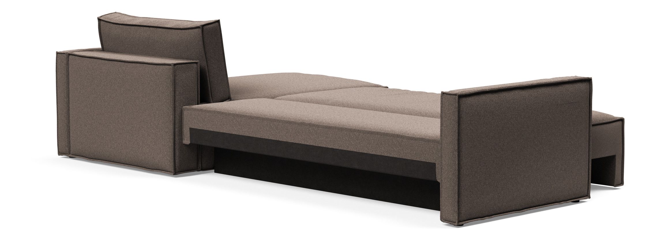 Newilla Reversible Storage Sleeper Sectional w/ Slim Arm Rests