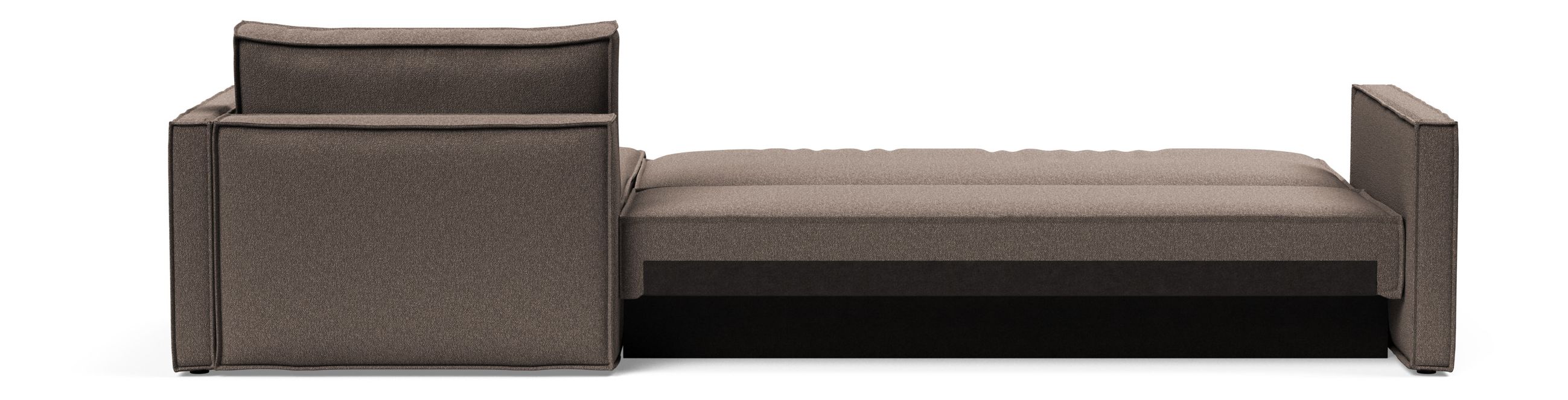 Newilla Reversible Storage Sleeper Sectional w/ Slim Arm Rests