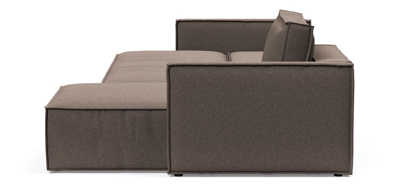 Newilla Reversible Storage Sleeper Sectional w/ Slim Arm Rests