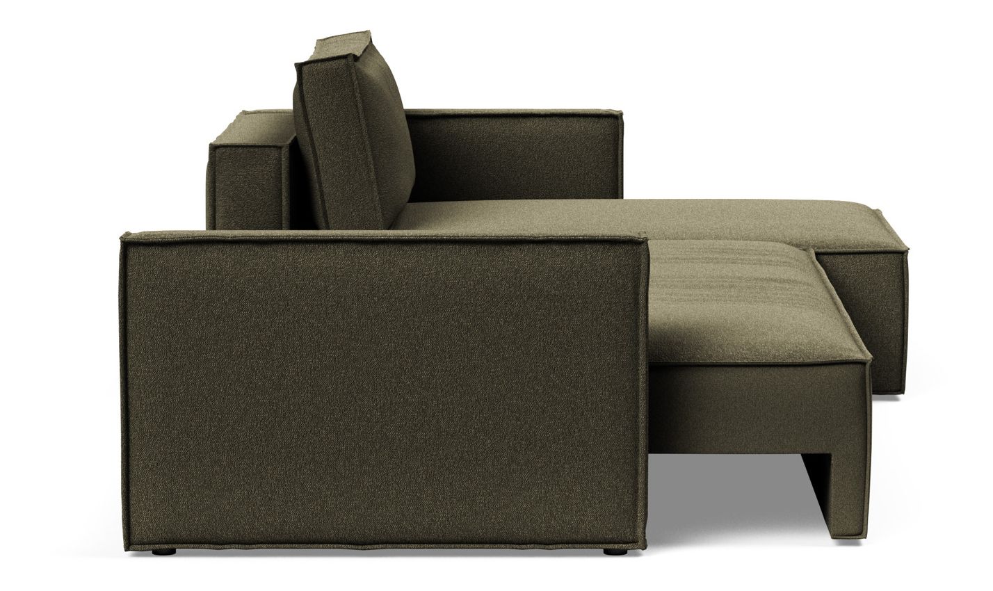 Newilla Reversible Storage Sleeper Sectional w/ Slim Arm Rests