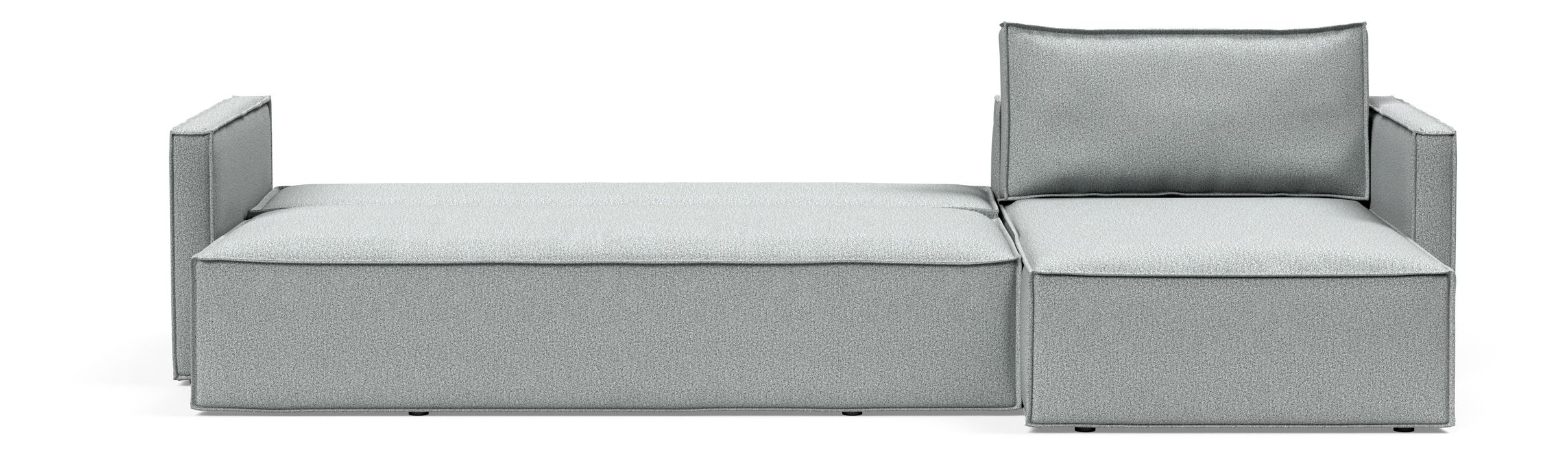 Newilla Reversible Storage Sleeper Sectional w/ Slim Arm Rests