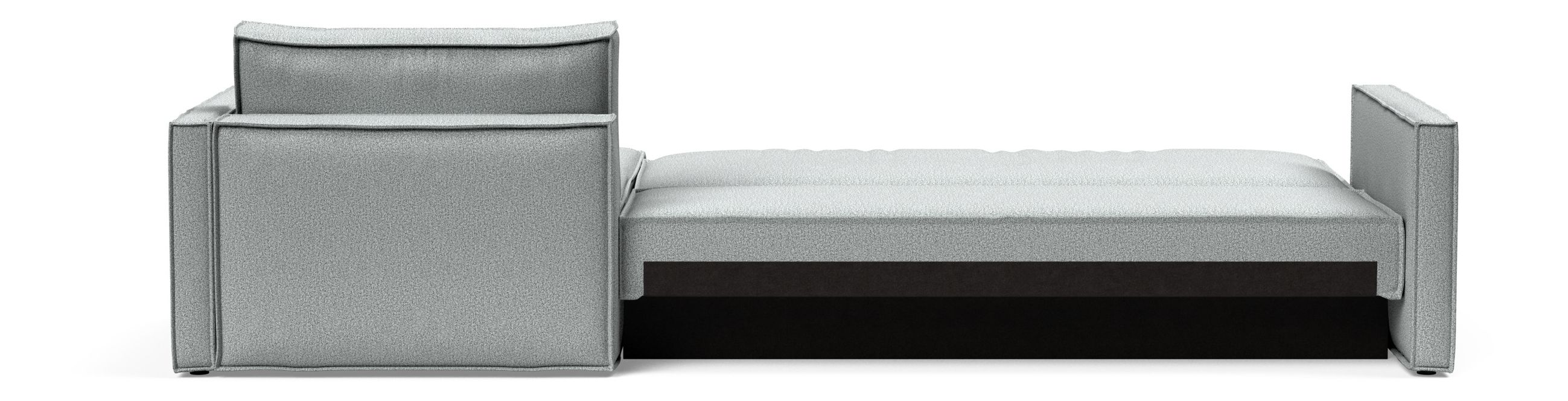 Newilla Reversible Storage Sleeper Sectional w/ Slim Arm Rests