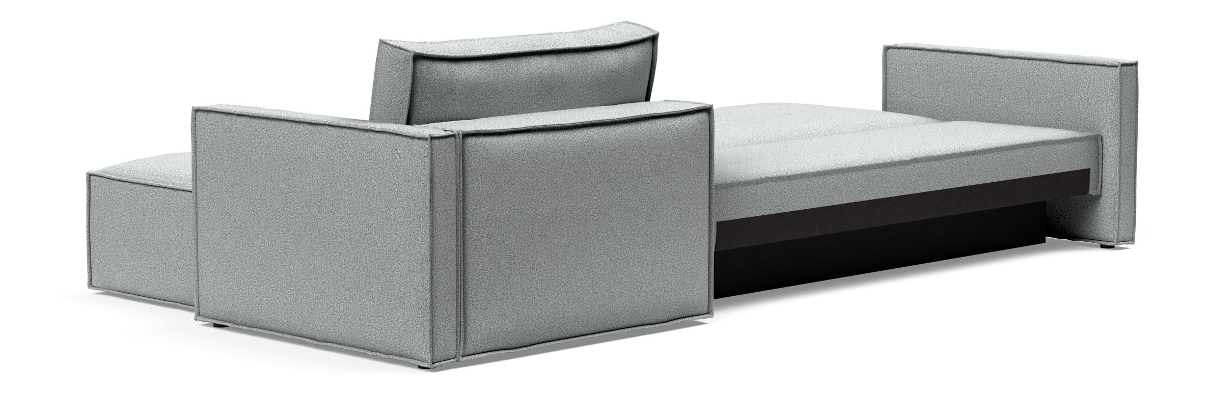 Newilla Reversible Storage Sleeper Sectional w/ Slim Arm Rests