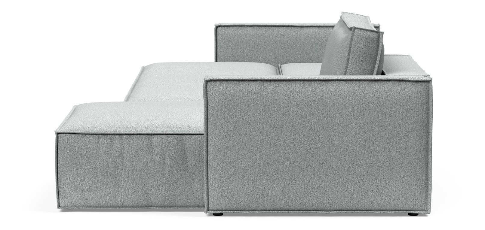 Newilla Reversible Storage Sleeper Sectional w/ Slim Arm Rests