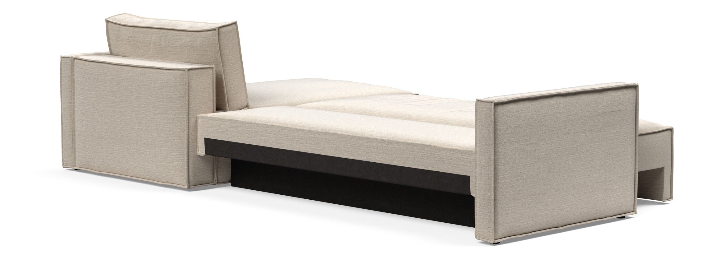 Newilla Sovesofa Corduroy Ivory inkl. lounger