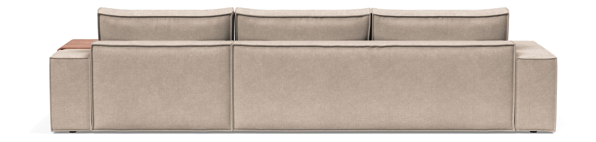 Newilla Reversible Storage Sleeper Sectional w/ Wide Arm Rests