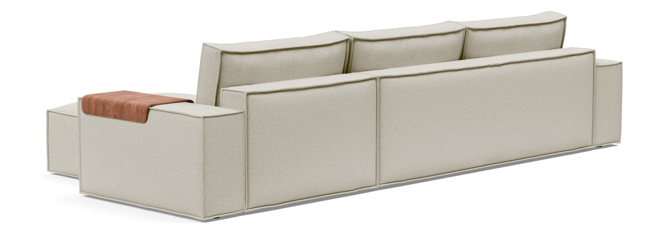 Newilla Reversible Storage Sleeper Sectional w/ Wide Arm Rests