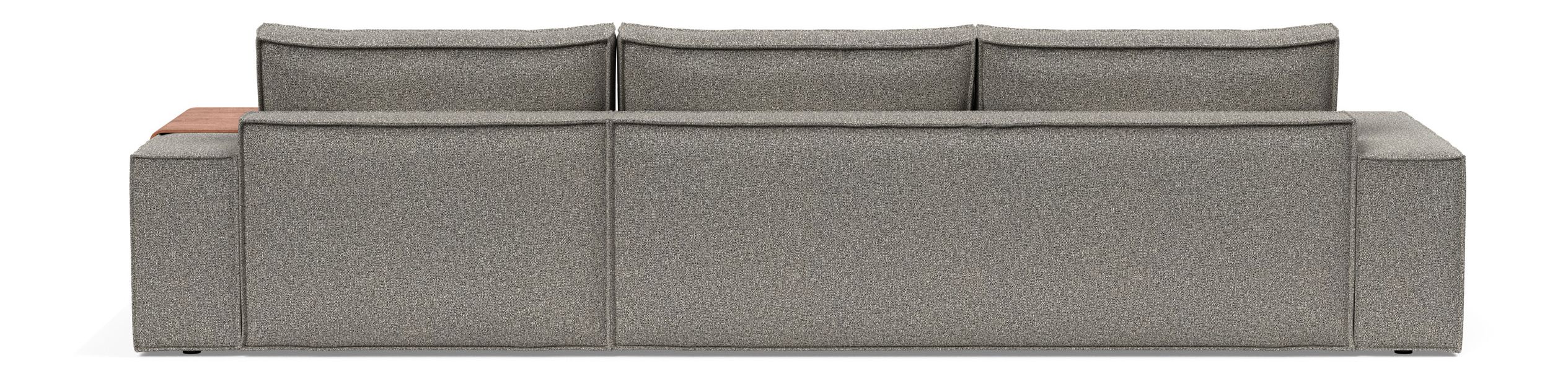 Newilla Reversible Storage Sleeper Sectional w/ Wide Arm Rests