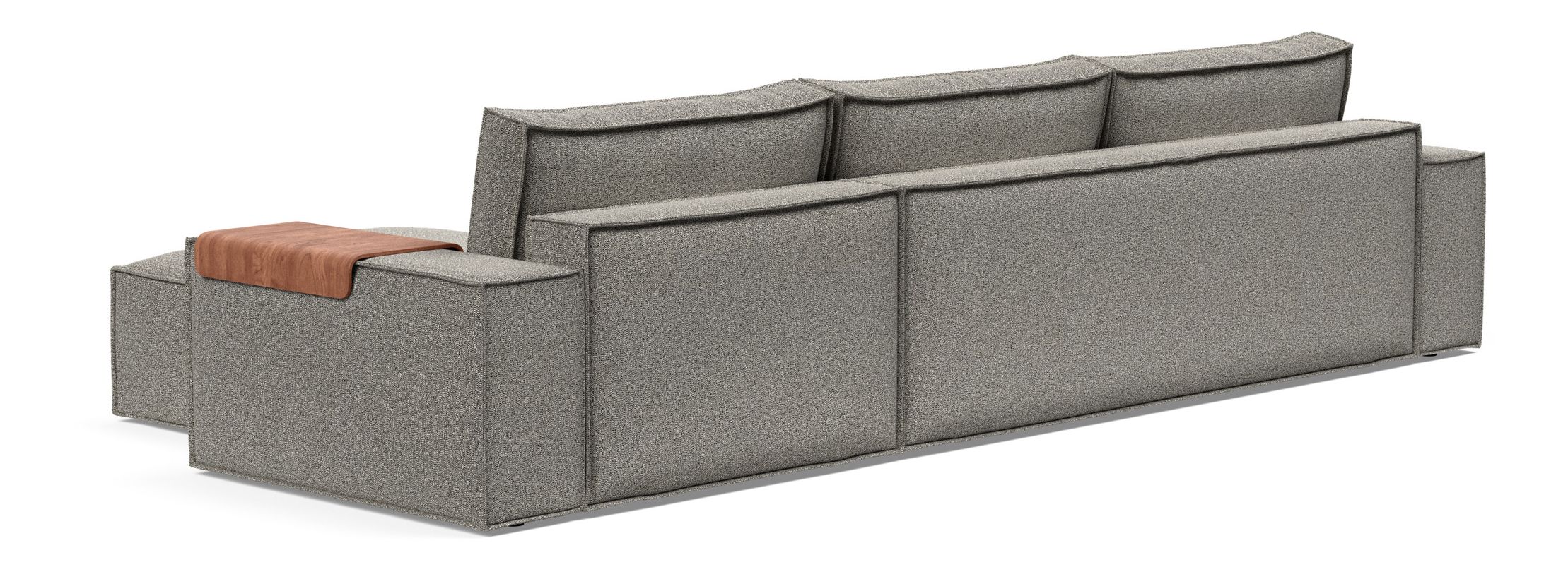 Newilla Reversible Storage Sleeper Sectional w/ Wide Arm Rests