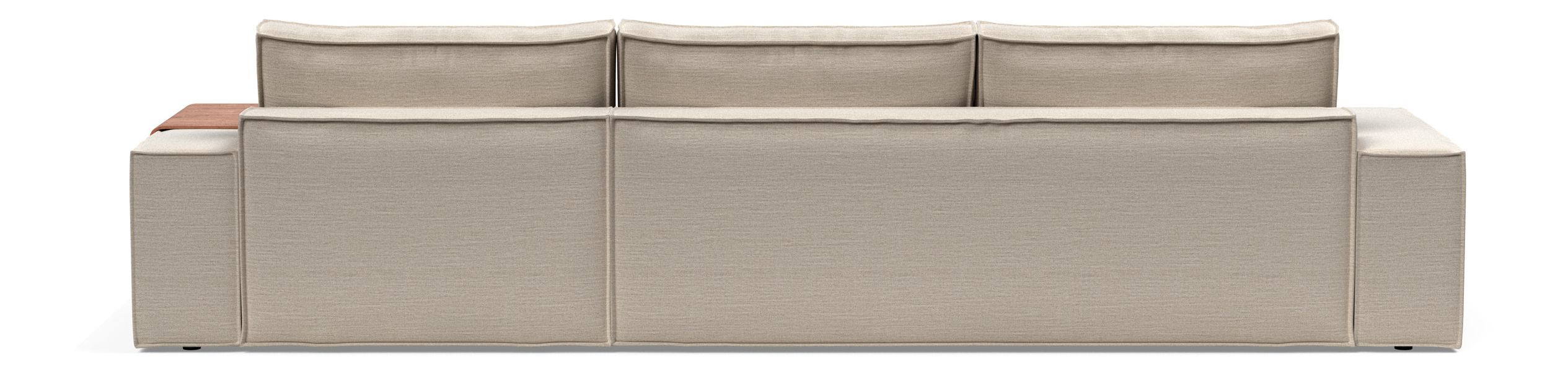 Newilla Reversible Storage Sleeper Sectional w/ Wide Arm Rests