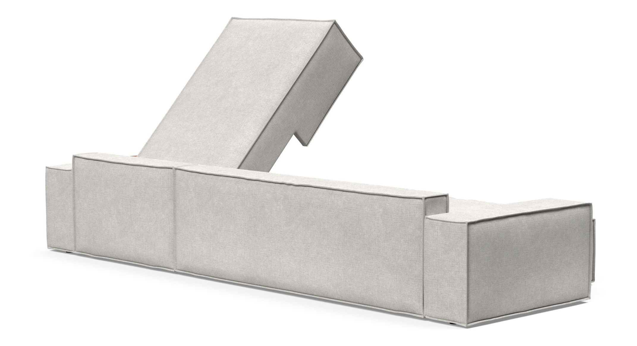 Newilla Reversible Storage Sleeper Sectional w/ Wide Arm Rests