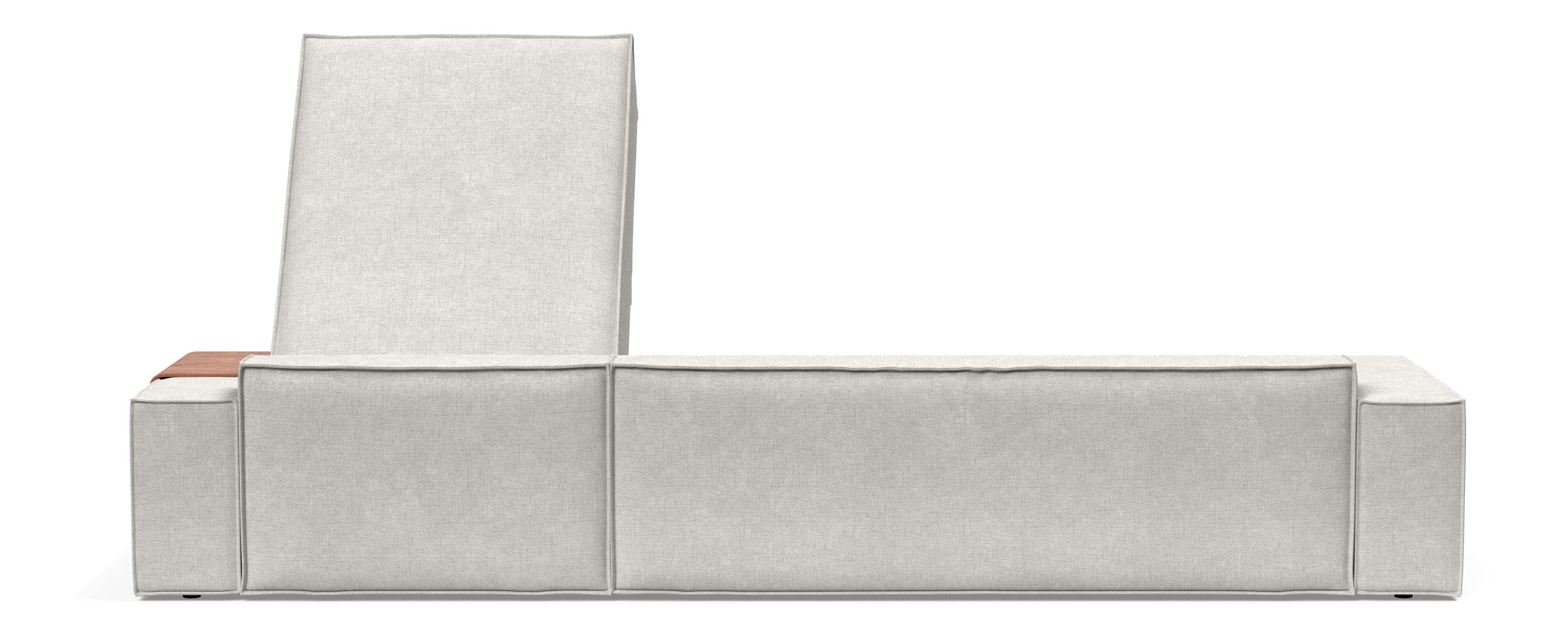 Newilla Reversible Storage Sleeper Sectional w/ Wide Arm Rests