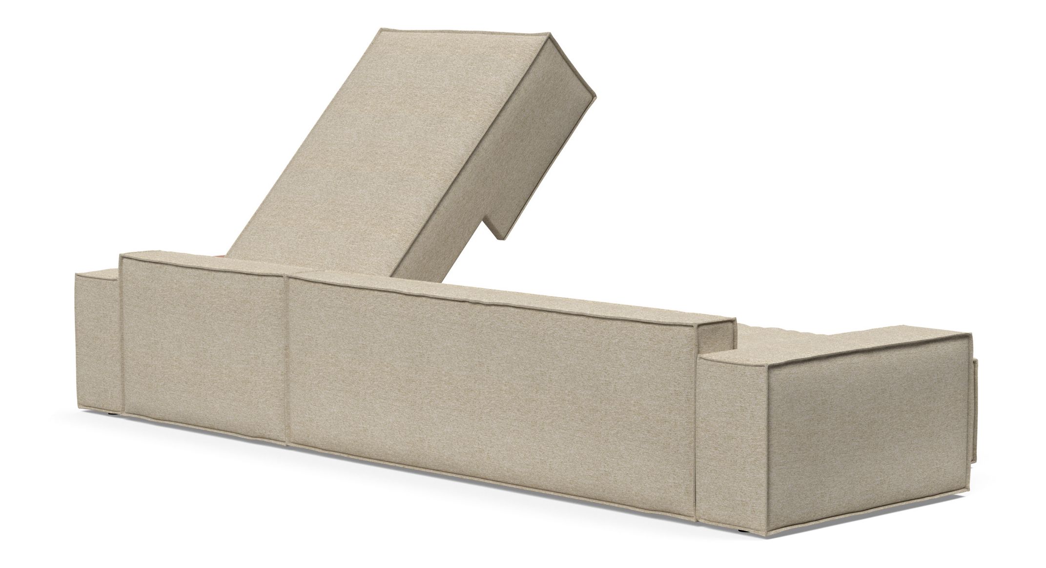 Newilla Reversible Storage Sleeper Sectional Wide Arm Rests