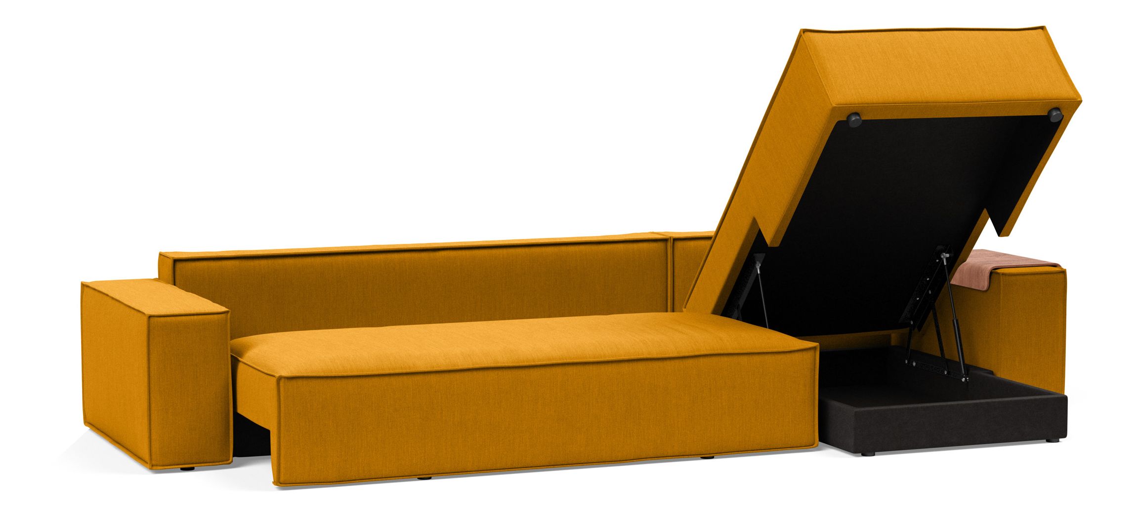 Newilla Sofa Bed with Lounger Reversable
