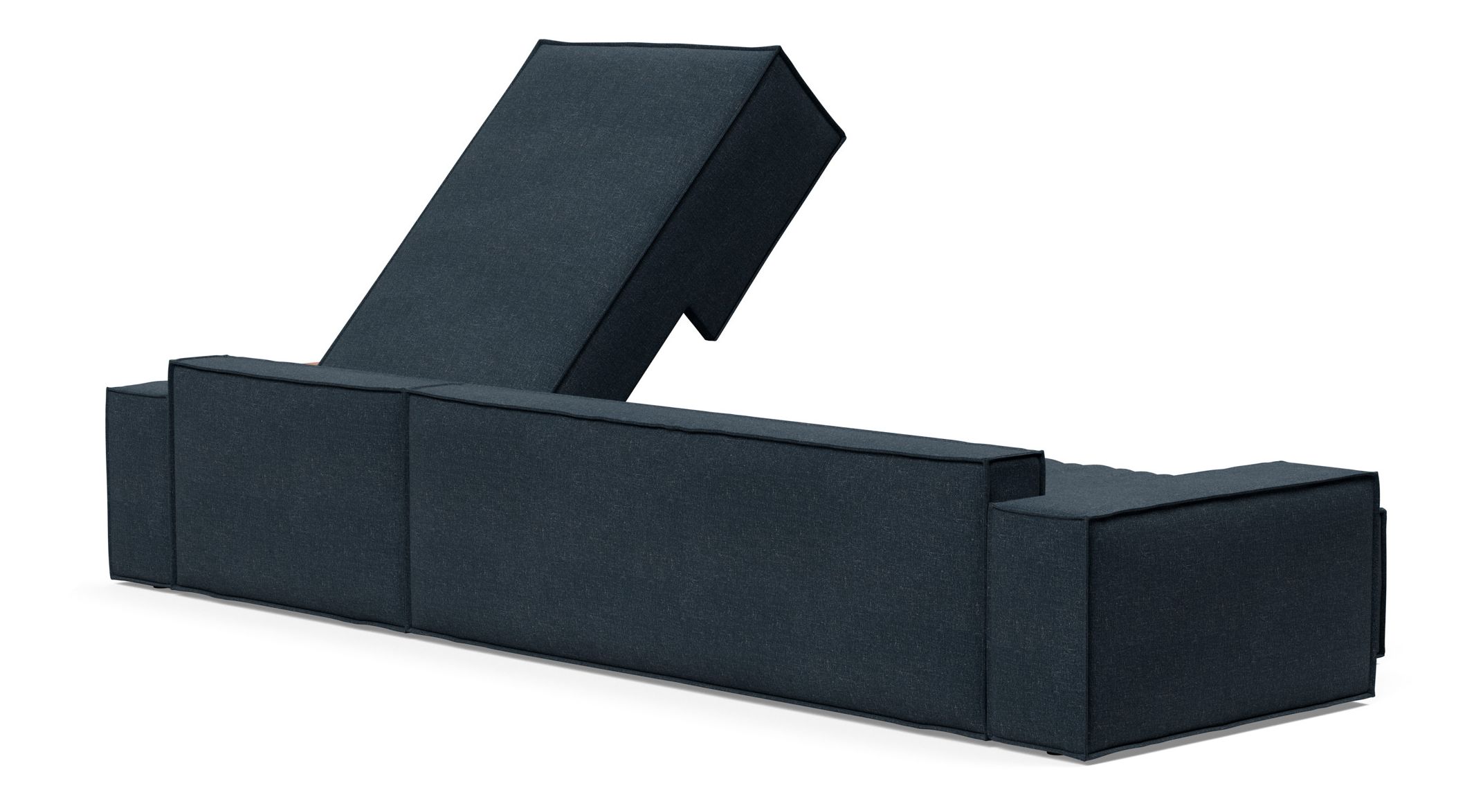 Newilla Reversible Storage Sleeper Sectional w/ Wide Arm Rests