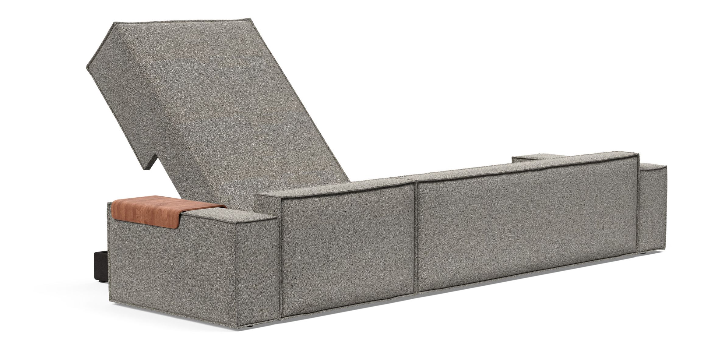 Newilla Reversible Storage Sleeper Sectional w/ Wide Arm Rests