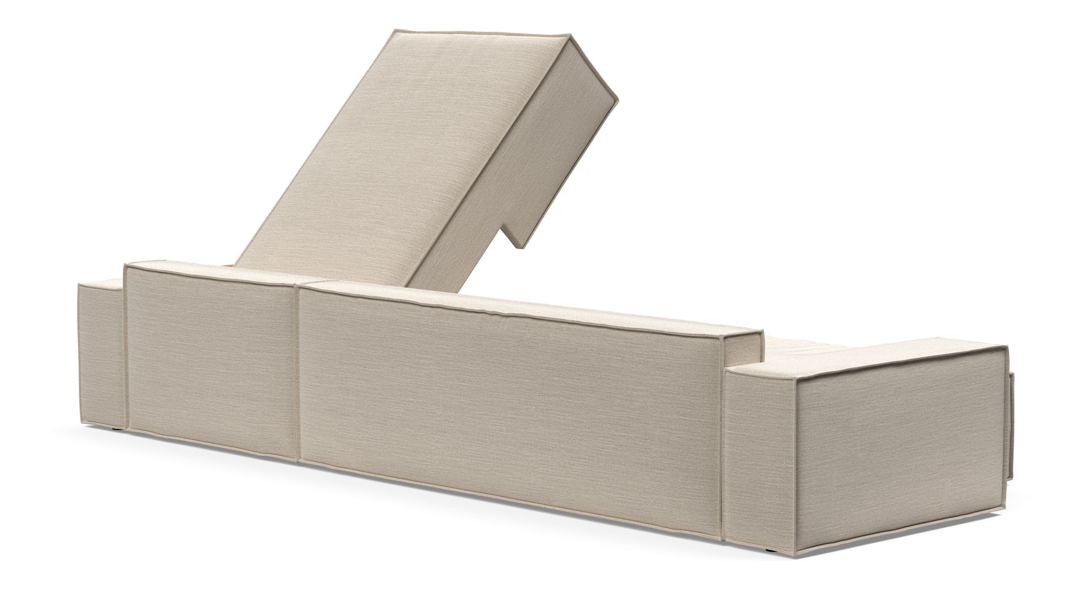 Newilla Reversible Storage Sleeper Sectional w/ Wide Arm Rests