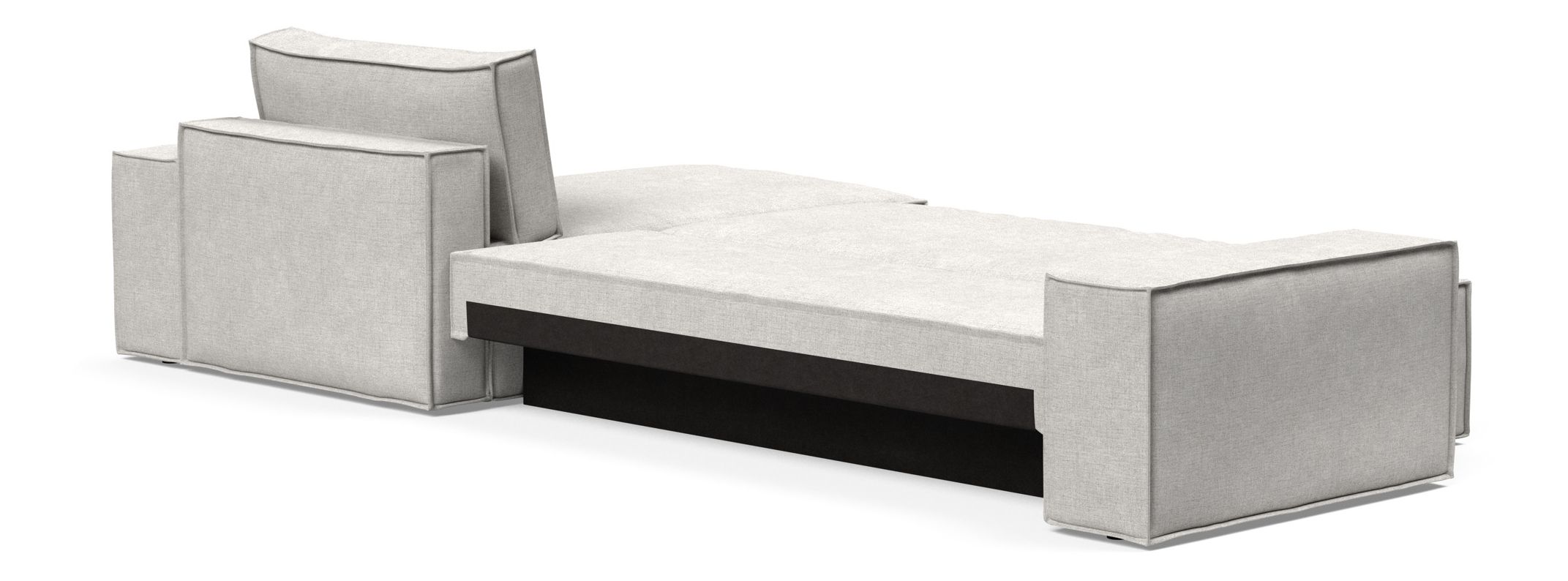 Newilla Reversible Storage Sleeper Sectional w/ Wide Arm Rests