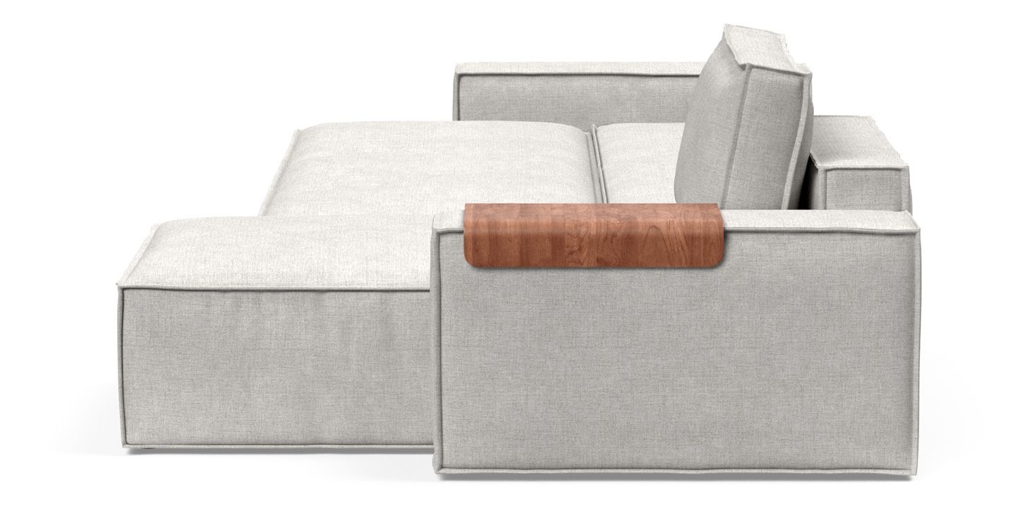 Newilla Reversible Storage Sleeper Sectional w/ Wide Arm Rests