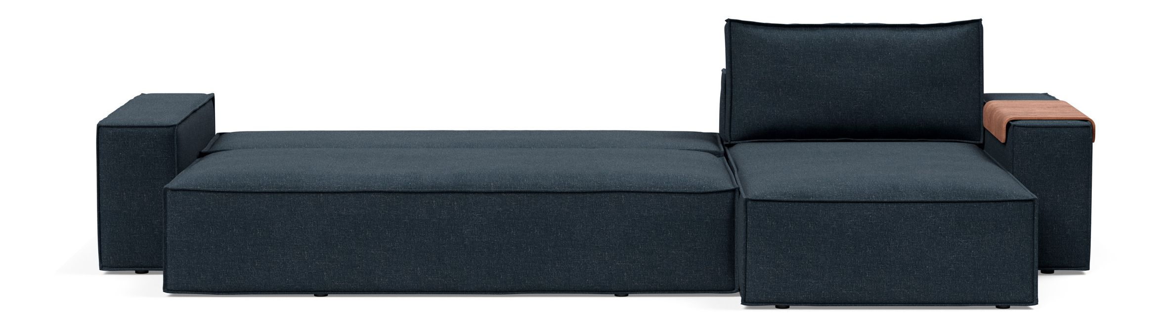 Newilla Reversible Storage Sleeper Sectional w/ Wide Arm Rests