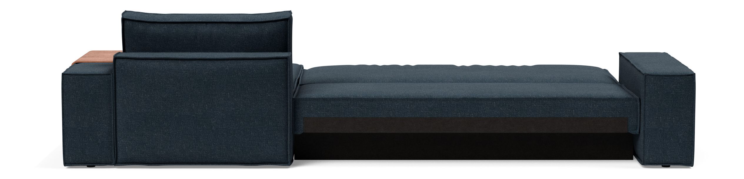 Newilla Reversible Storage Sleeper Sectional w/ Wide Arm Rests