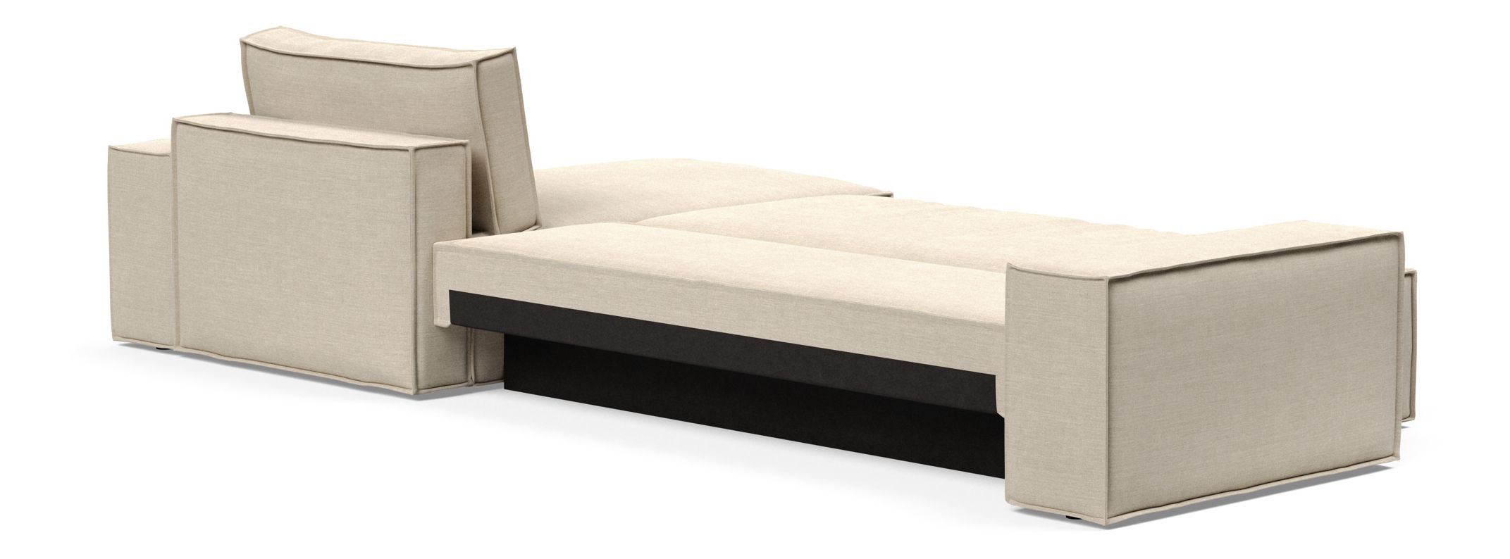 Newilla Sovesofa Corduroy Ivory inkl. lounger