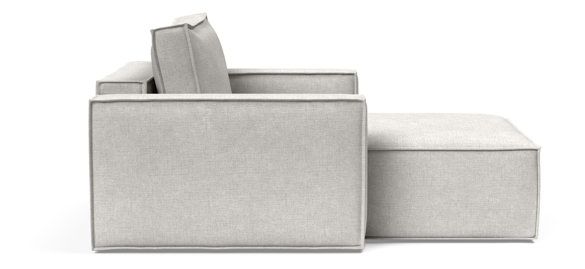 Newilla Storage Lounger Chair w/ Standart Arm Rests