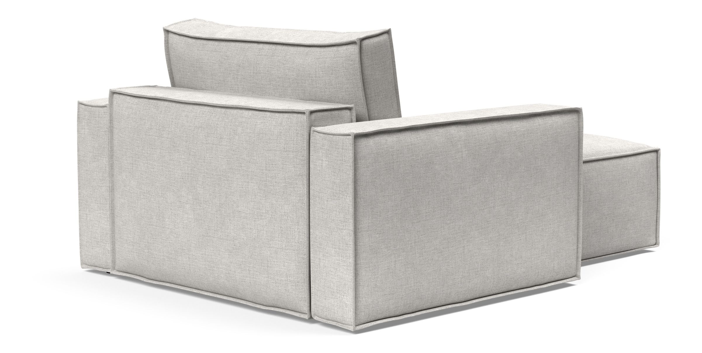 Newilla Storage Lounger Chair w/ Standart Arm Rests