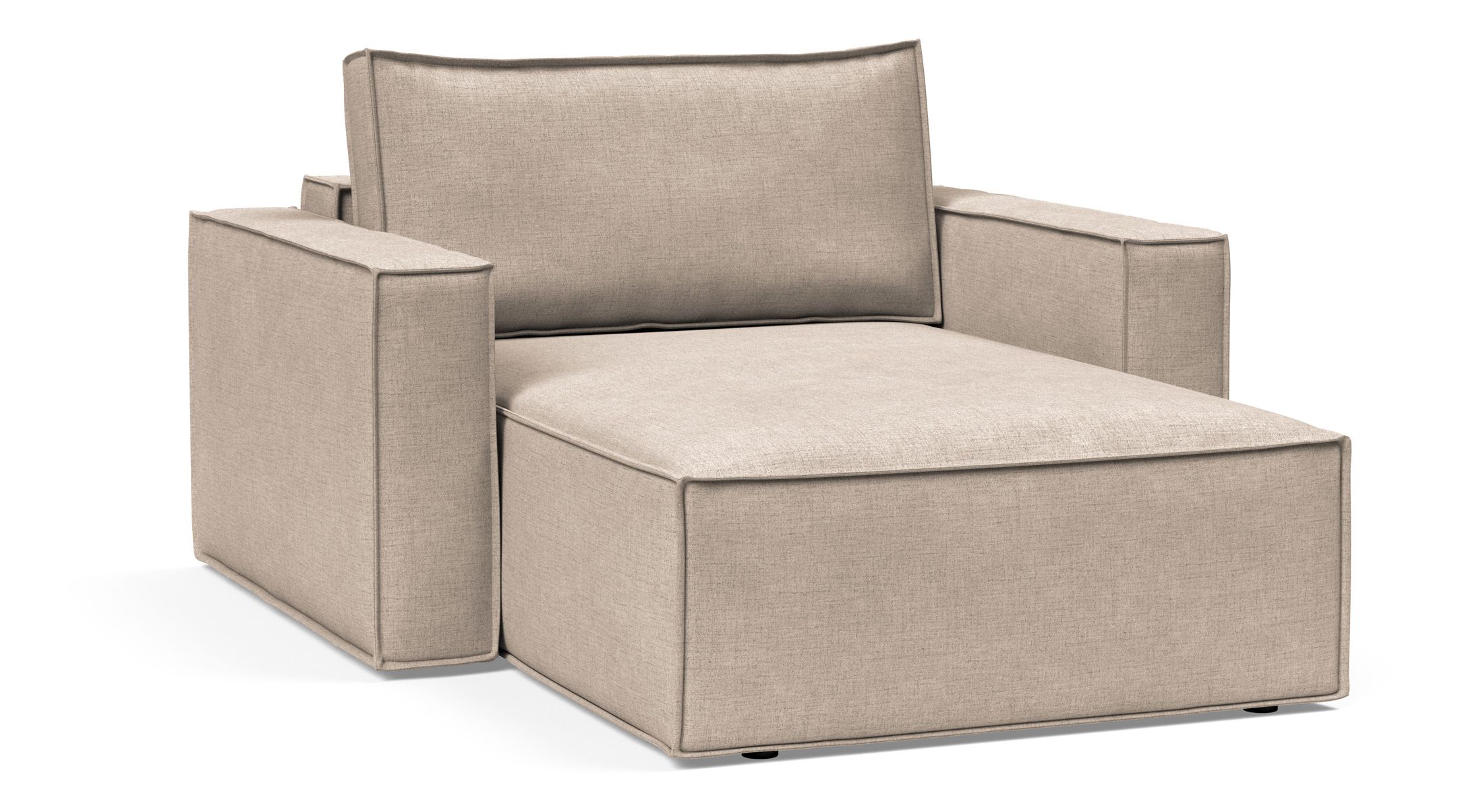 Newilla Storage Lounger Chair w/ Standart Arm Rests