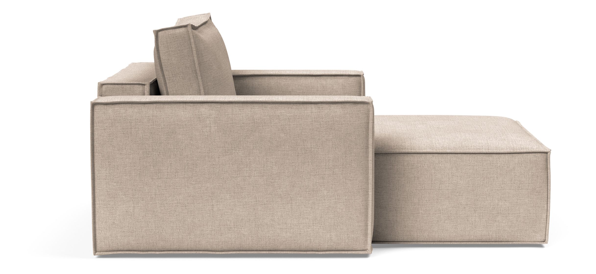 Newilla Storage Lounger Chair w/ Standart Arm Rests