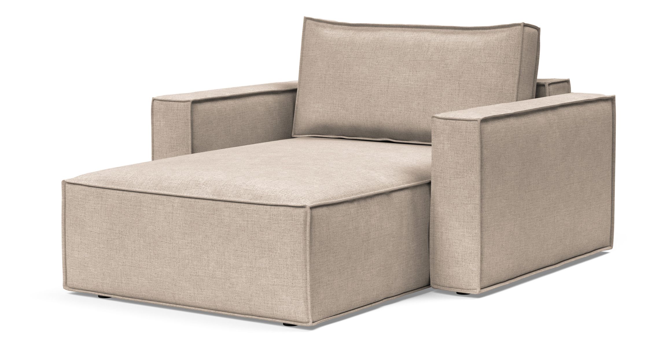 Newilla Storage Lounger Chair w/ Standart Arm Rests