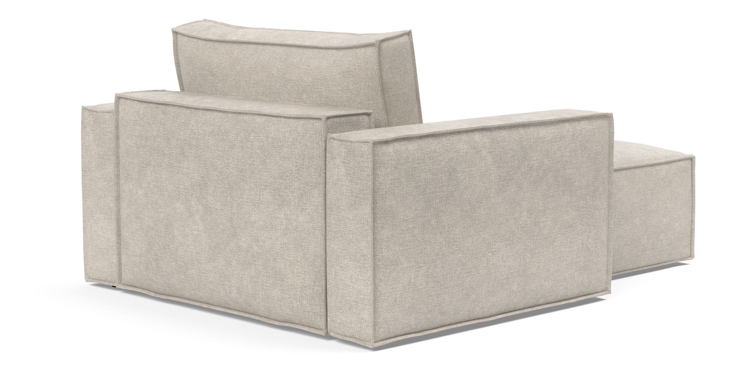 Newilla Storage Lounger Chair w/ Standart Arm Rests