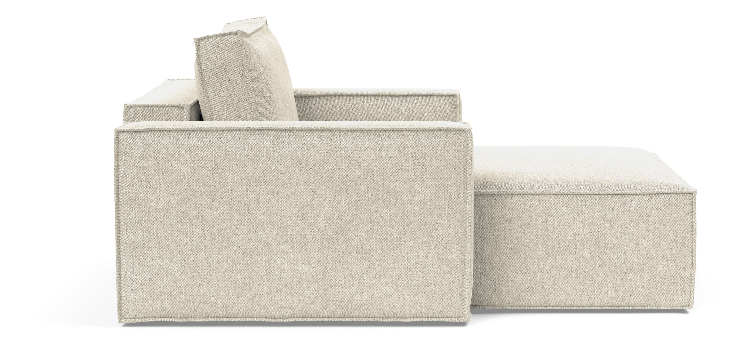 Newilla Storage Lounger Chair w/ Standart Arm Rests
