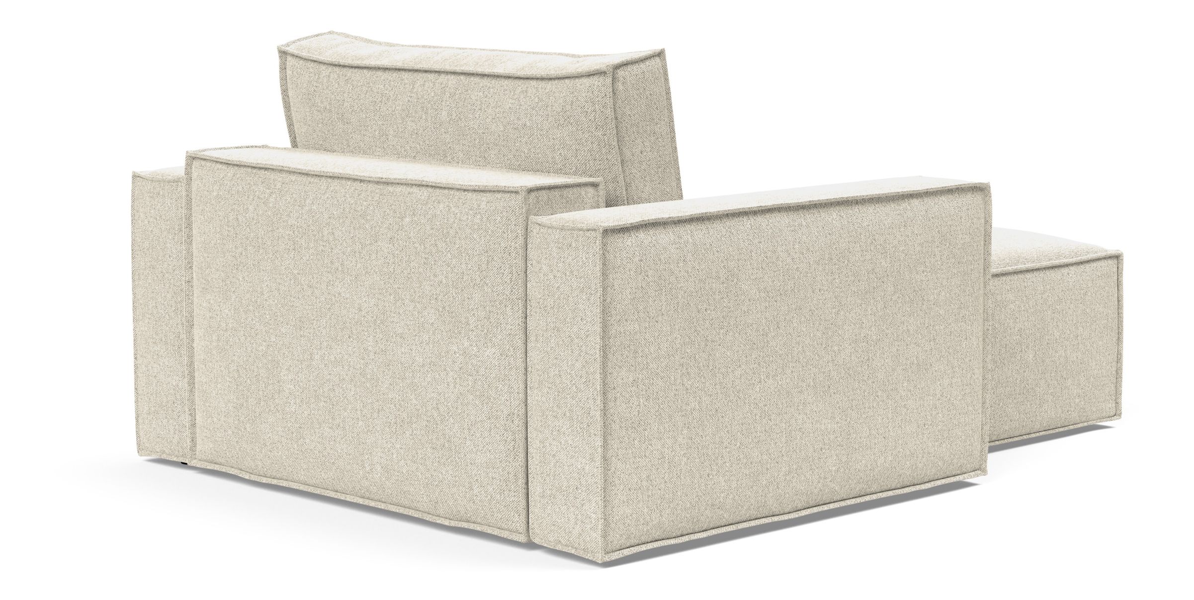 Newilla Storage Lounger Chair w/ Standart Arm Rests