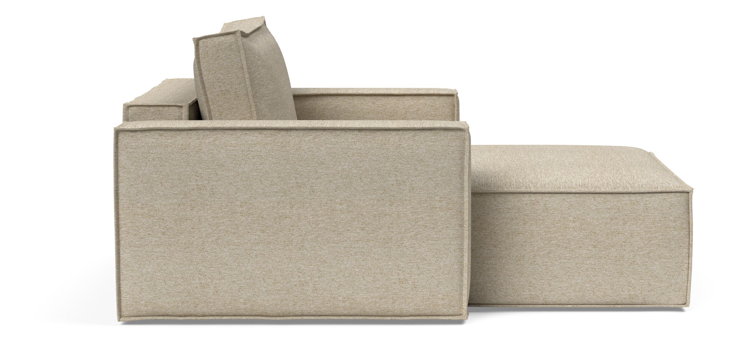 Newilla Storage Lounger Chair w/ Standart Arm Rests