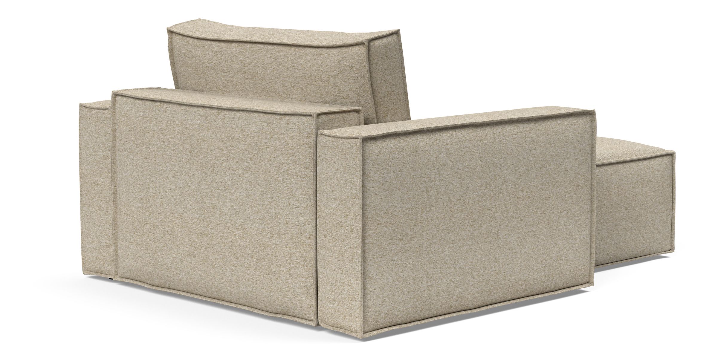 Newilla Storage Lounger Chair w/ Standart Arm Rests
