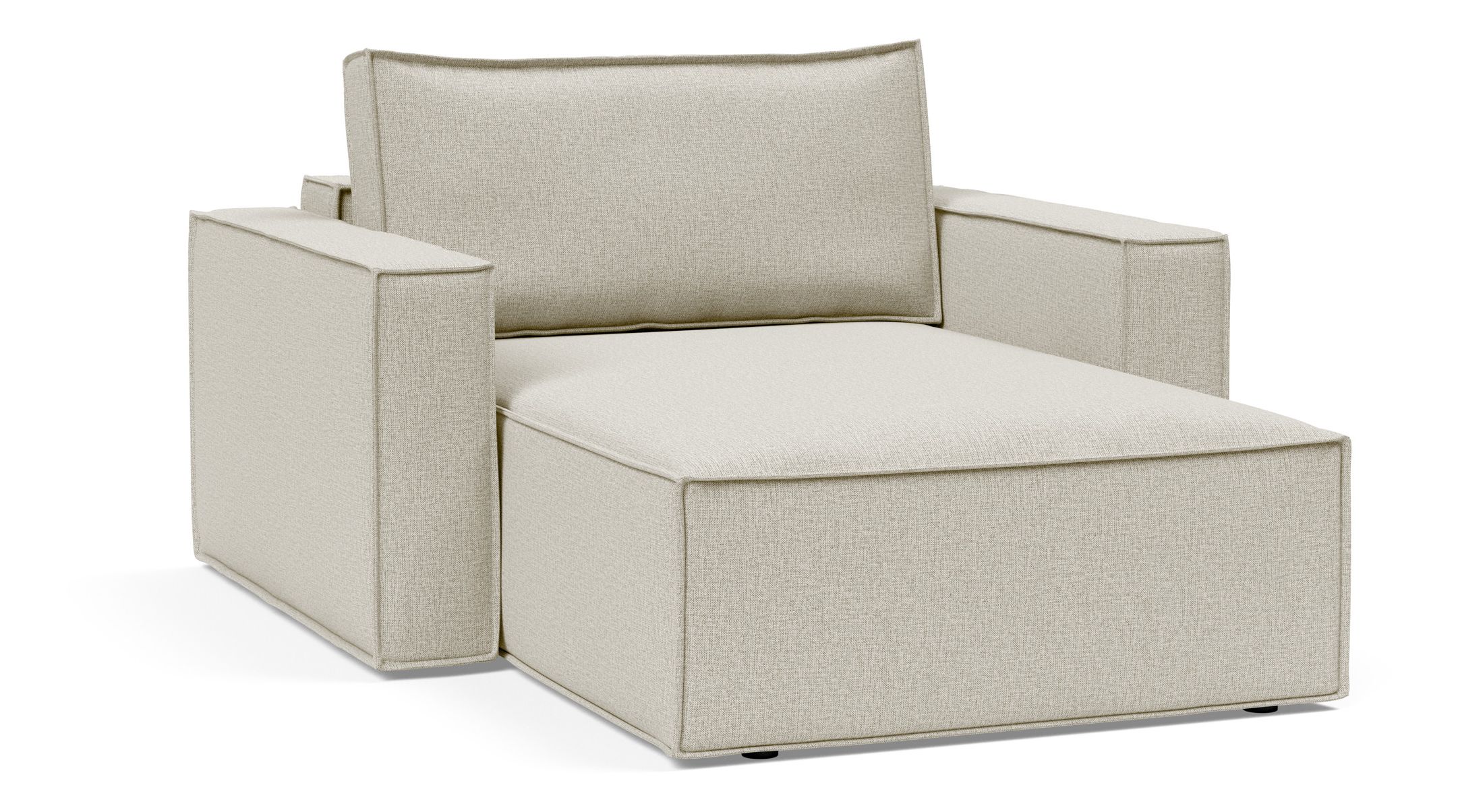 Newilla Storage Lounger Chair w/ Standart Arm Rests