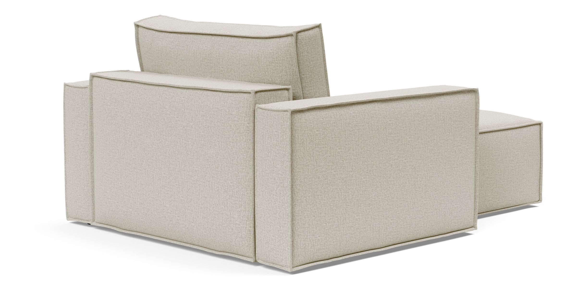 Newilla Storage Lounger Chair w/ Standart Arm Rests