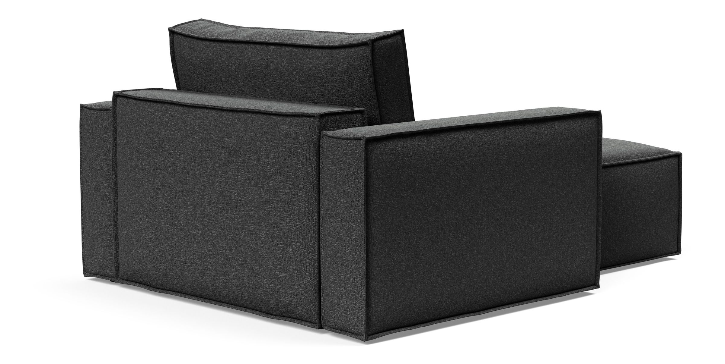 Newilla Storage Lounger Chair w/ Standart Arm Rests