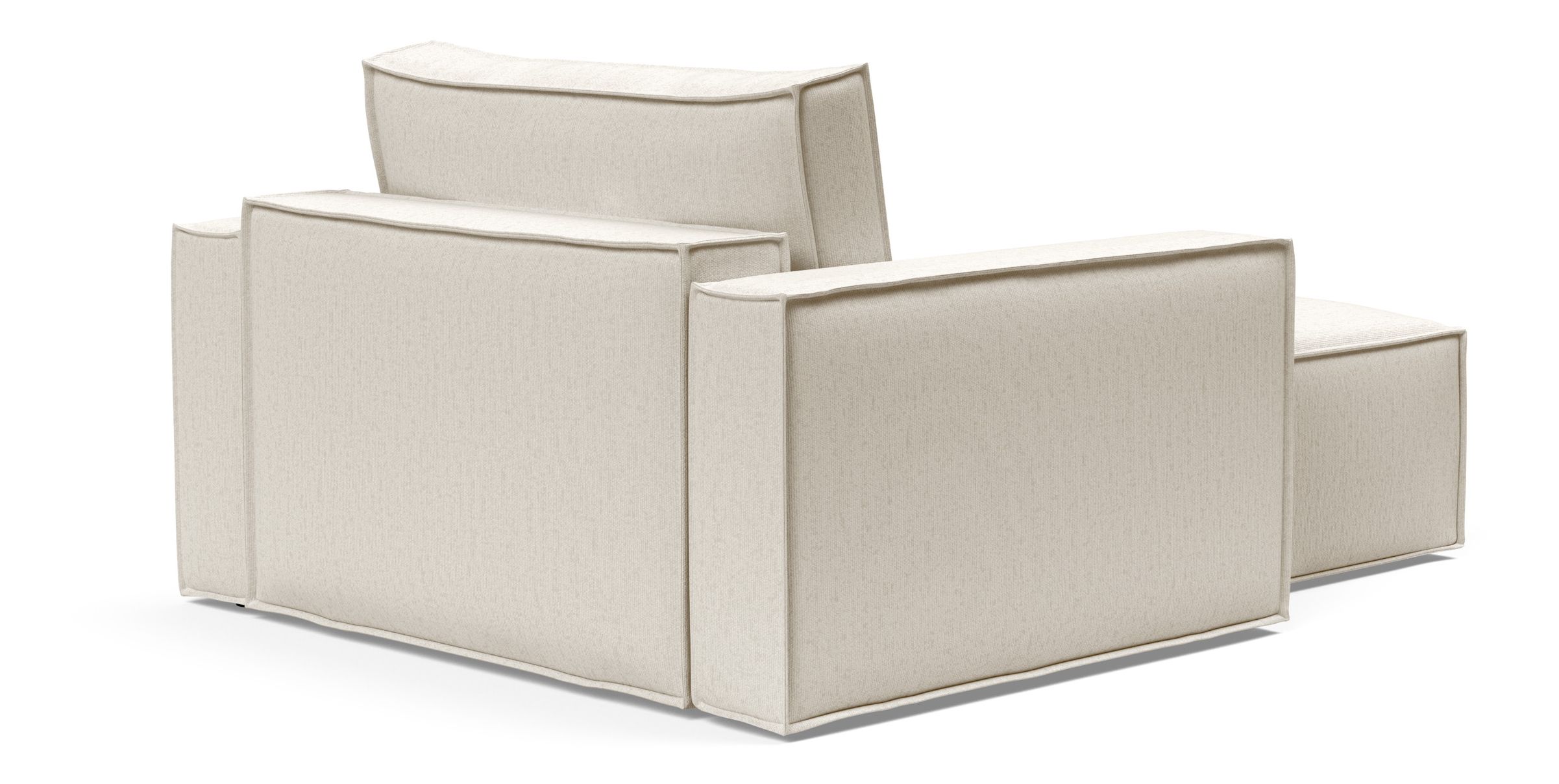 Newilla Storage Lounger Chair w/ Standart Arm Rests